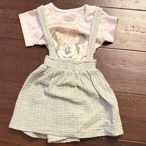 Disney Baby Minnie Shirt and Skirt